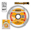 INGCO LAME SCIE CIRCULAIRE BOIS 254MM 60 DENTS [TSB125423] – INGCO Maroc