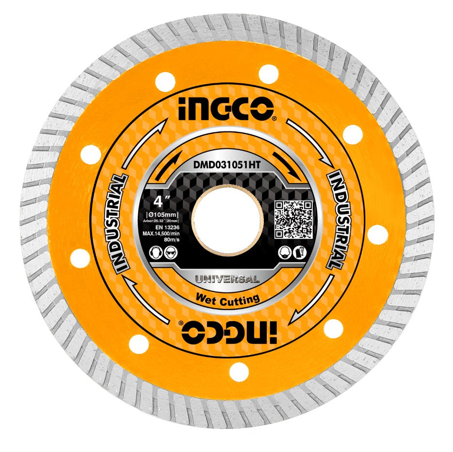 INGCO DISQUE DIAMANT ULTRA FIN 105MM [DMD031051HT] – INGCO Maroc