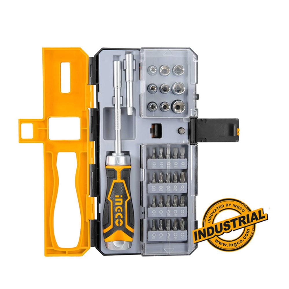 INGCO SET DE 33 PIECES POUR TOURNEVIS [HKSDB0338] – INGCO Maroc