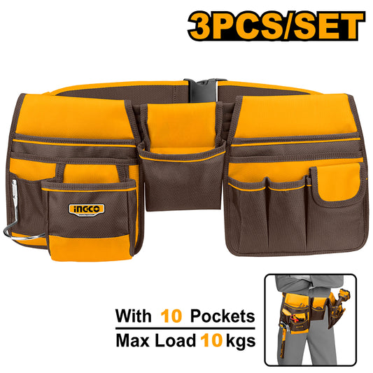 Taille Sac à outils Ceinture Outil polyvalent 10 poches HTBP020328