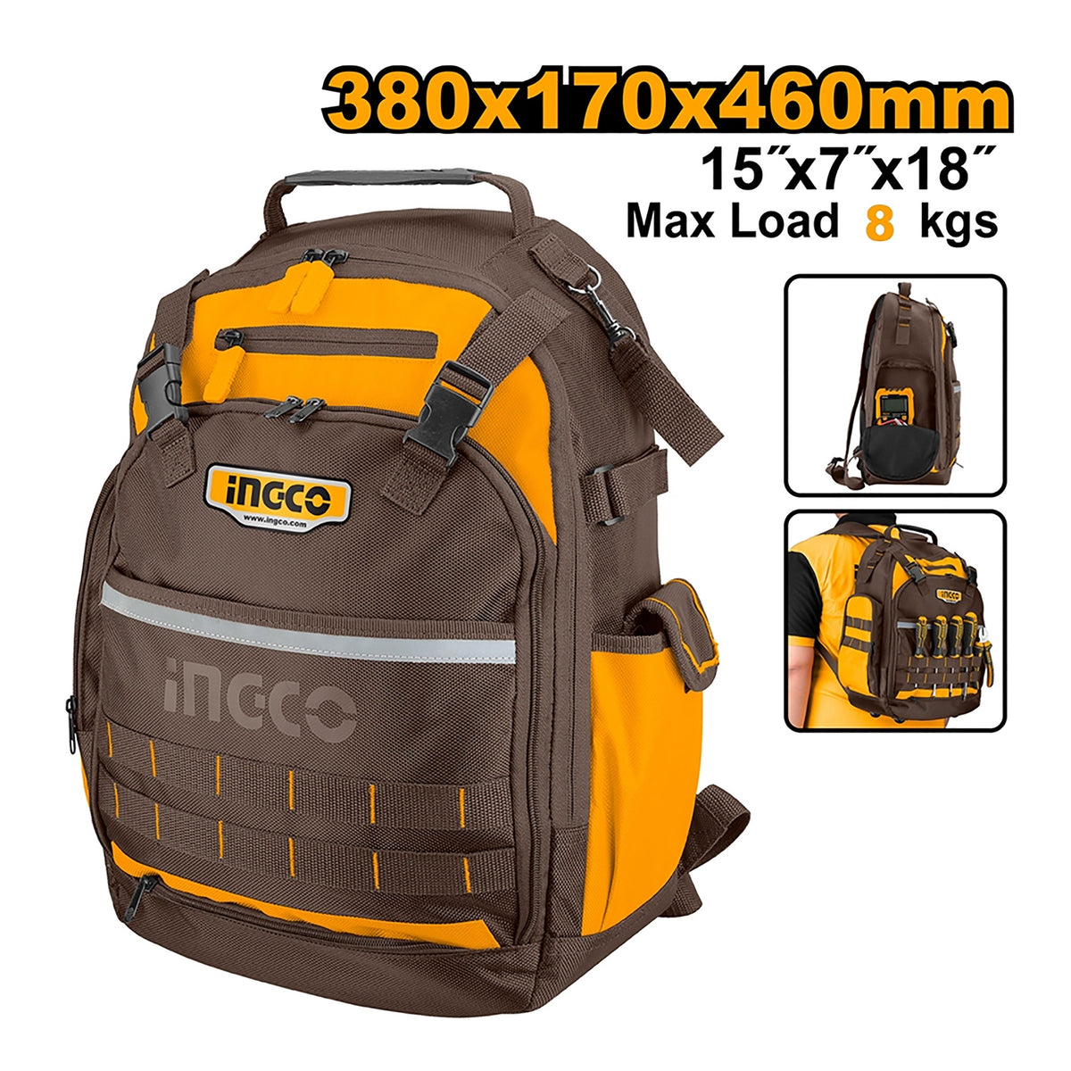 INGCO SAC A DOS POUR OUTILS NR [HBP01028] – INGCO Maroc