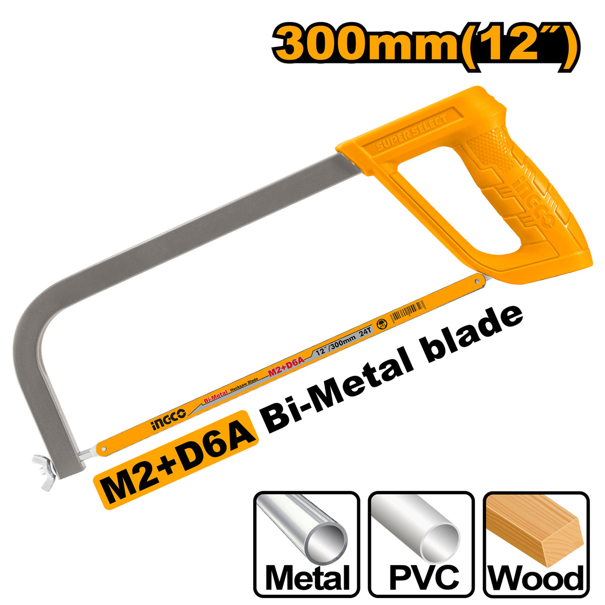 INGCO SCIE A METAUX 300MM SS NR [HHFS3058] – INGCO Maroc