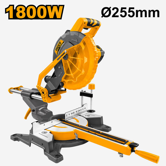 Scie à onglets industrielle Scie à onglets 10" 1800W ING-PT