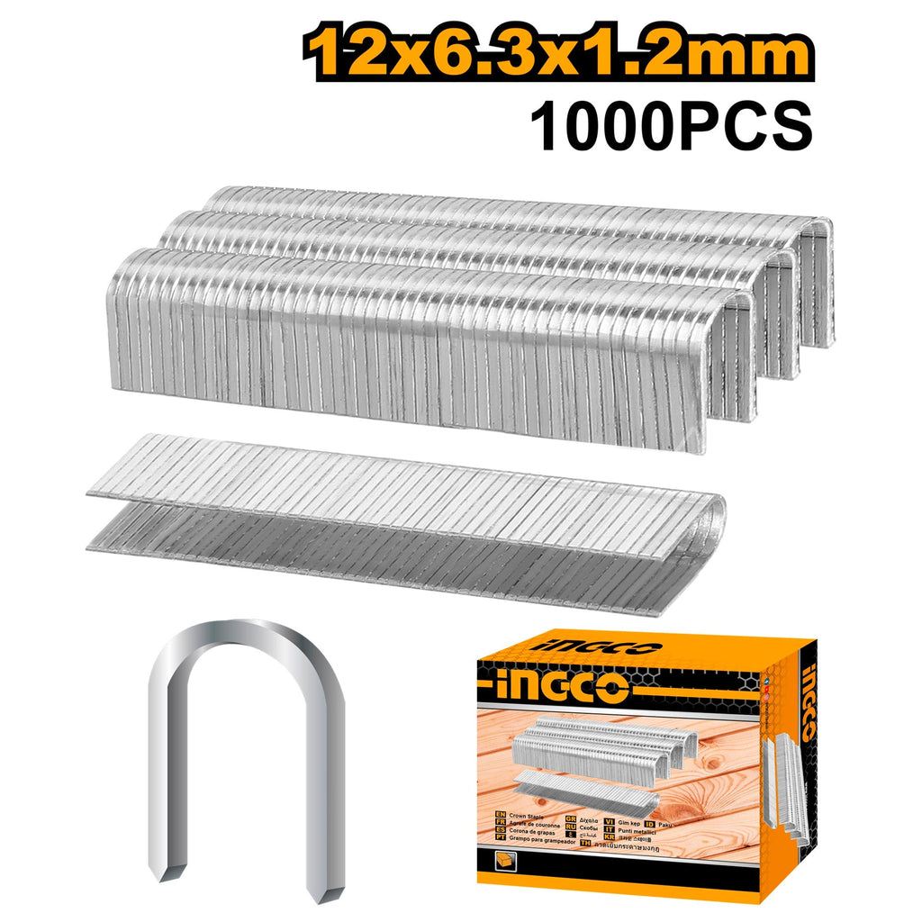 INGCO BOITE AGRAFES 1000PCS 8MM/0.7MM (HSG1403) [STS0108] – INGCO Maroc – vue 3