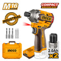 INGCO Moteur Lithium-Ion Brushless 16V/M16 Visseuse à chocs sans fil CIRLI16178 ING-CT – INGCO Maroc