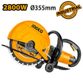 INGCO COUPE BETON 2800W 355MM [PC3558] – INGCO Maroc