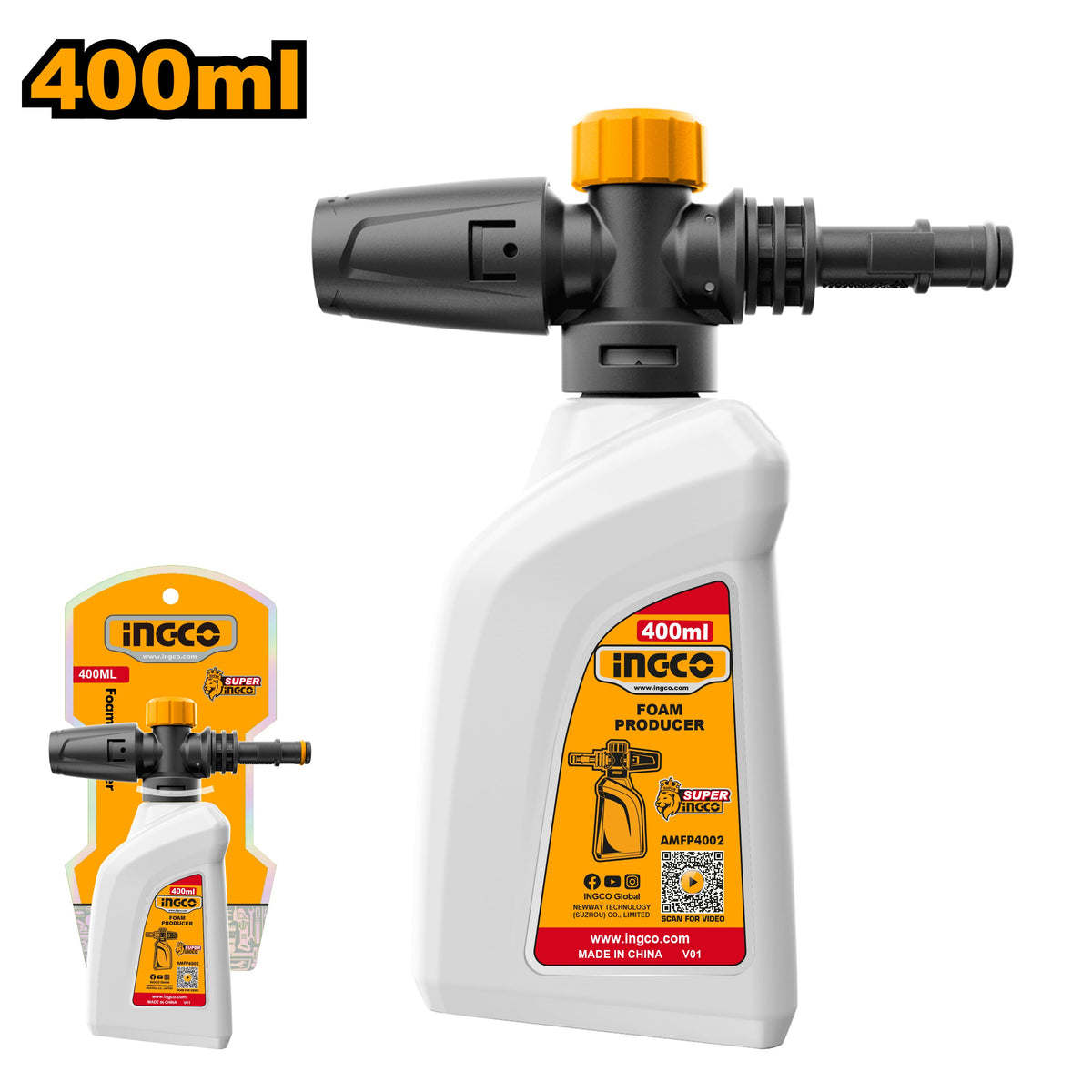INGCO BOUTEILLE POUR SAVON COMPATIBLE PISTOLET AMSG028 [AMFP4002] – INGCO Maroc