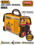INGCO POSTE A SOUDER MMA INVERTER 160A [ING-MMA16059] – INGCO Maroc