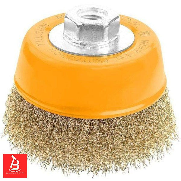 INGCO BROSSE METALLIQUE 100MM [WB11001] – INGCO Maroc