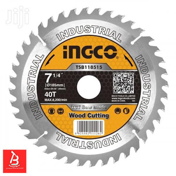 INGCO DISQUE ALU 185MM 40 DENTS [TSB118515] – INGCO Maroc