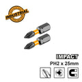 INGCO JEU DE 2 EMBOUTS S2 PH2 25MM [SDBIM71PH225] – INGCO Maroc