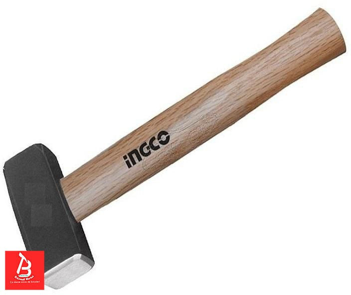 INGCO MASSETTE 2KG POIGNEE EN BOIS DUR [HSTH042000] – INGCO Maroc
