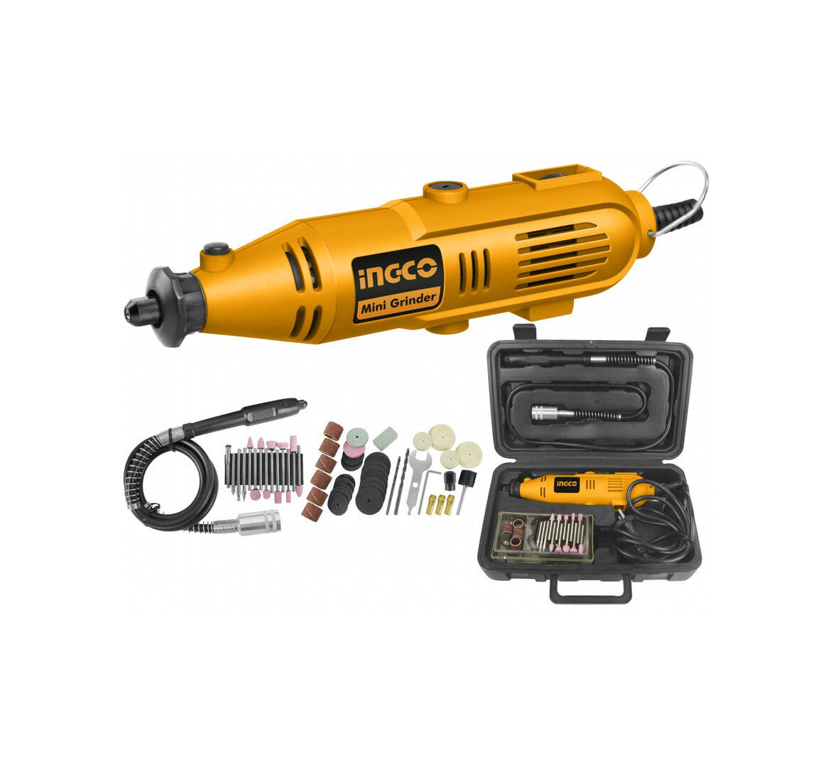 INGCO MINI PERCEUSE + 52 ACCESSOIRES EN COFFRET 130W [MG1309] – INGCO Maroc