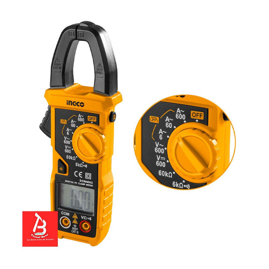 INGCO MULTIMETRE AC DIGITAL [DCM6002]