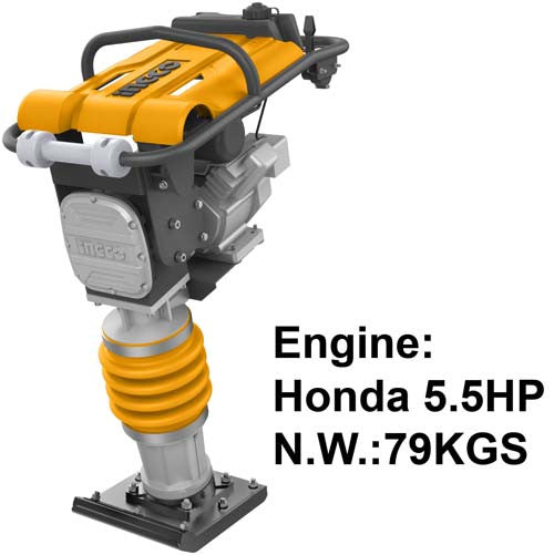 INGCO PILONNEUSE 79KG 4,0KW MOTEUR HONDA GX160 [GRT75-1] – INGCO Maroc