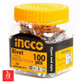 INGCO RIVETS 4.8X12MM BOITE DE 100 PIECES [HWRT4801211] – INGCO Maroc