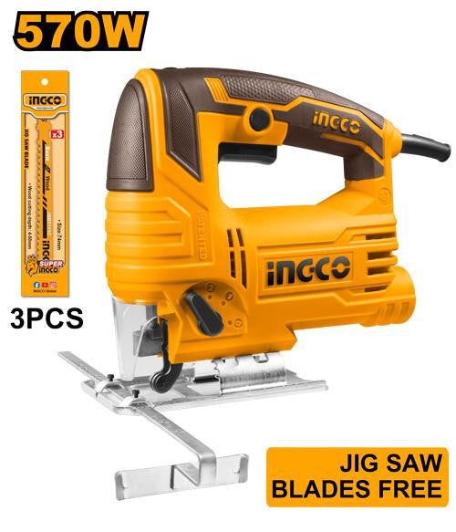 INGCO SCIE SAUTEUSE 65MM 570W+3 LAMES [JS57028]