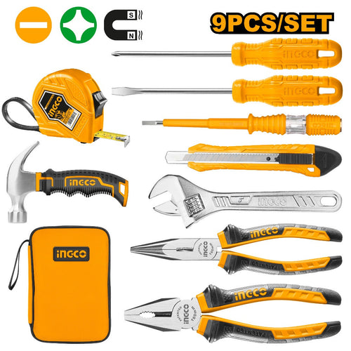 INGCO SET DE 9 OUTILS A MAIN [HKTH10809]