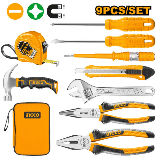 INGCO SET DE 9 OUTILS A MAIN [HKTH10809]