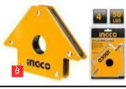 INGCO SUPPORT DE SOUDAGE MAGNETIQUE 4'' [AMWH50041] – INGCO Maroc