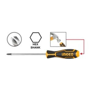 INGCO TOURNEVIS A FRAPPER PHILLIPS 6x150 MM [HGTSPH2150] – INGCO Maroc