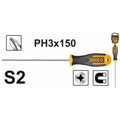 INGCO TOURNEVIS PHILLIPS PH3 8.0MM L:150 [HS68PH3150] – INGCO Maroc