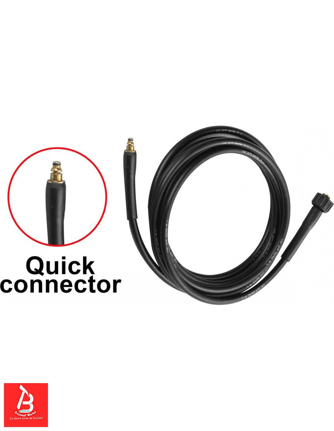 INGCO TUYAU HAUTE PRESSION RACCORD RAPIDE 5M [AHPH5028] – INGCO Maroc