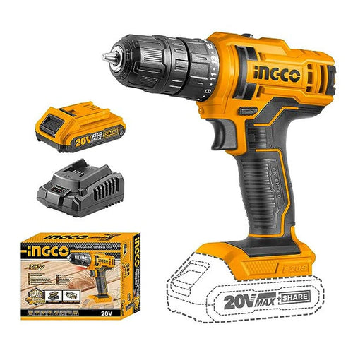 INGCO VISSEUSE/BOULONNEUSE 20V 1BATT NR [CDLI200518]