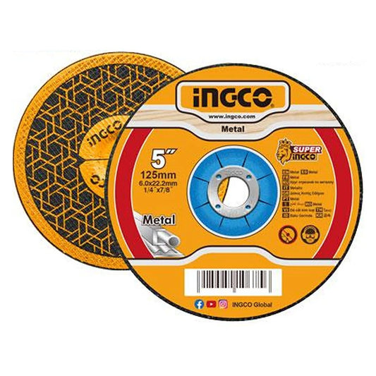 قرص قطع معدني كاشط 5 بوصات (125 مم) ذو مركز منخفض MGD601251 ING-HT