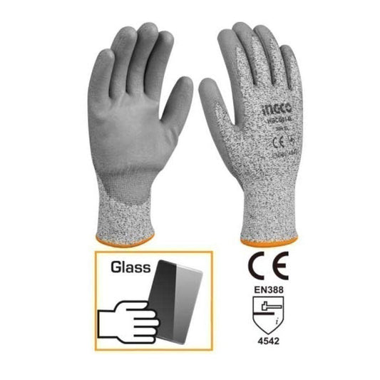 قفازات مطاطية مقاومة للقطع مقاس XL HGCG01-XL / HGCG02-XL ING-HT
