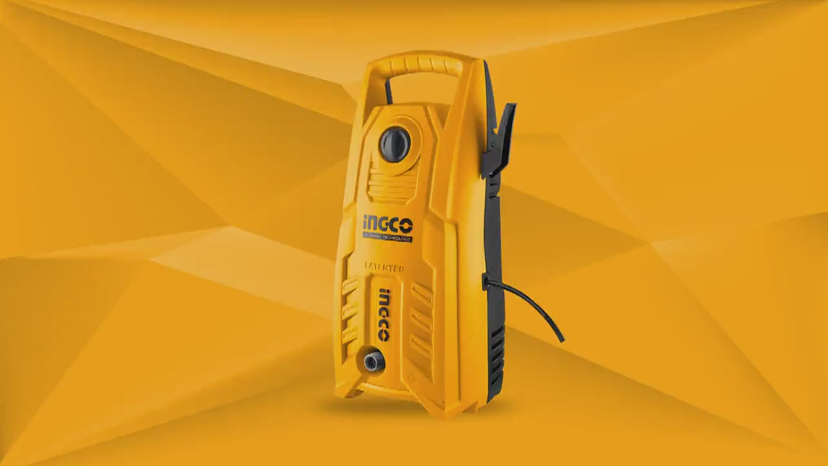 INGCO NETTOYEUR HAUTE PRESSION 130 BARS 1400W [HPWR14008]