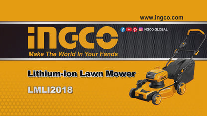 INGCO TONDEUSE 40V 2BATTERIES 5AH 460MM 60L [LMLI20186]