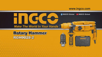 INGCO MARTEAU PERFORATEUR 26MM 800W+MANDRIN [RGH9028-2]