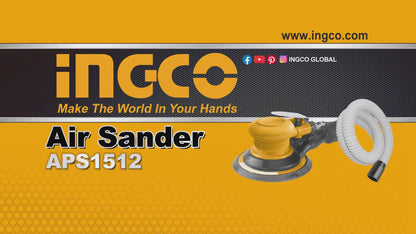 INGCO PONCEUSE ORBITALE PNEUMATIQUE EXCENTRIQUE 6' [APS1512]