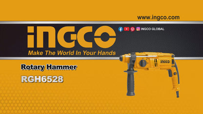INGCO MARTEAU PERFORATEUR 22MM 650W [RGH6528]
