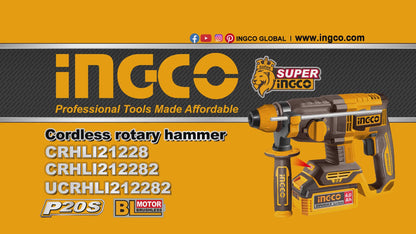 INGCO MARTEAU PERFORATEUR 20V 22MM NR [CRHLI212282]