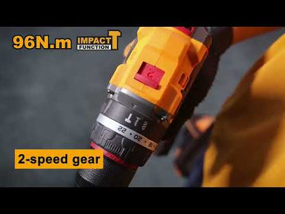 INGCO PERCEUSE-VISSEUSE BRUSHLESS 96NM BALAIS [CIDLI20968]