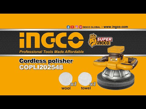 INGCO POLISSEUSE 20V 254MM [COPLI2025481]