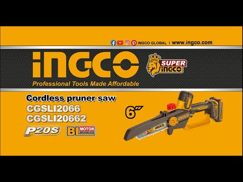 INGCO SCIE ÉLAGUEUSE 6" 20V SANS BATTERIE [CGSLI2066]