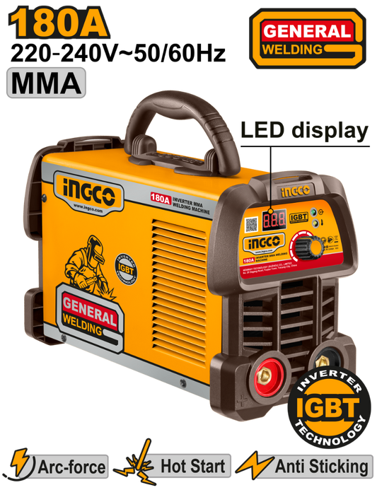 INGCO POSTE A SOUDER 180A ONDULEUR MMA [ING-MMA18059]