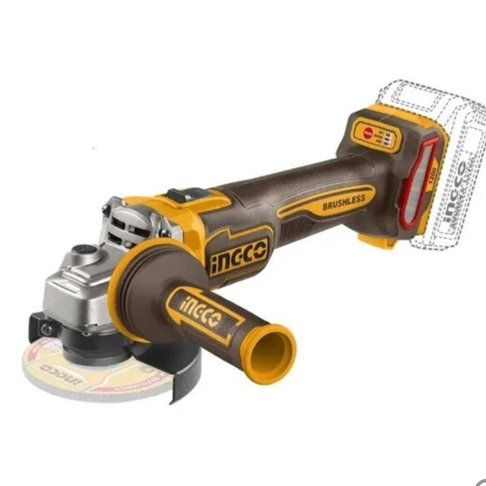 Kit perforateur, meuleuse et perceuse sans fil Brushless 20V 66Nm avec batteries INGCO – COSLI241198 – INGCO Maroc – vue 3
